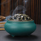 Beautiful Ceramic Incense Burner w/Copper Lid in Variety of Colors