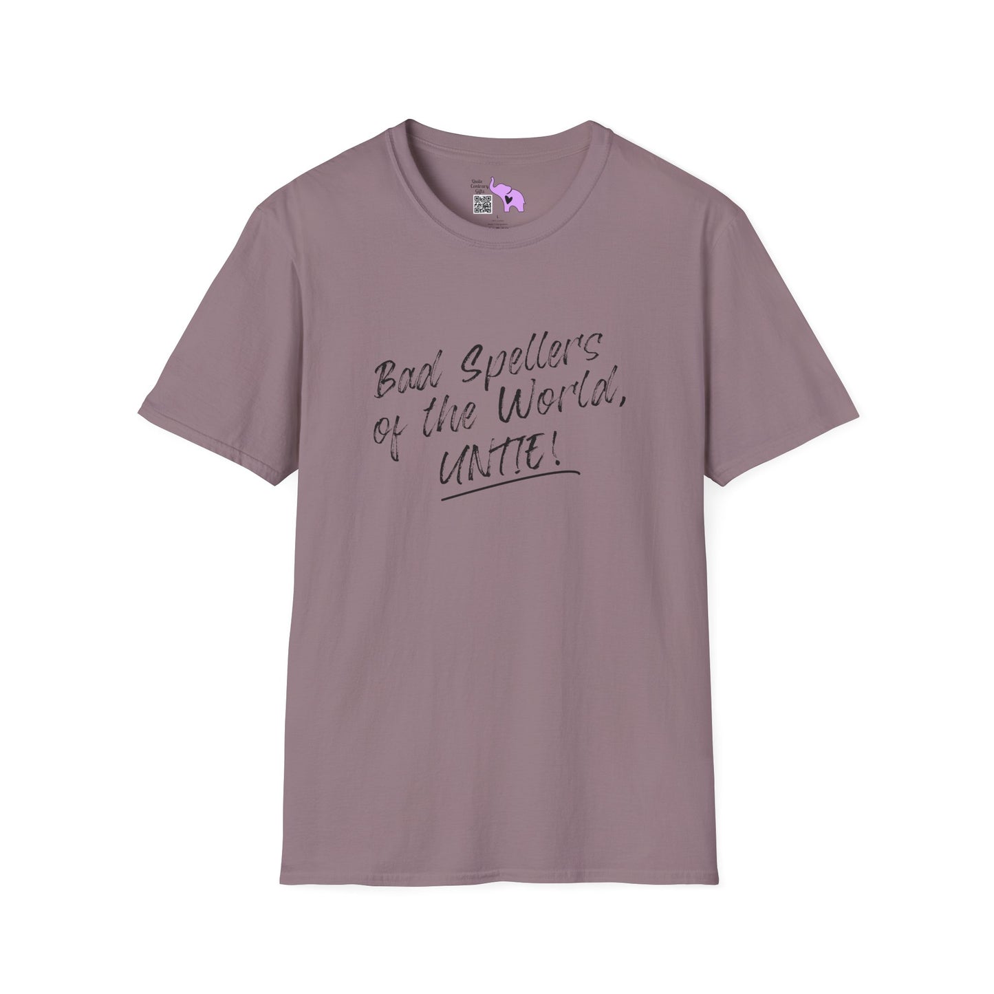 Bad Spellers of the World, Untie! Adult T-shirt