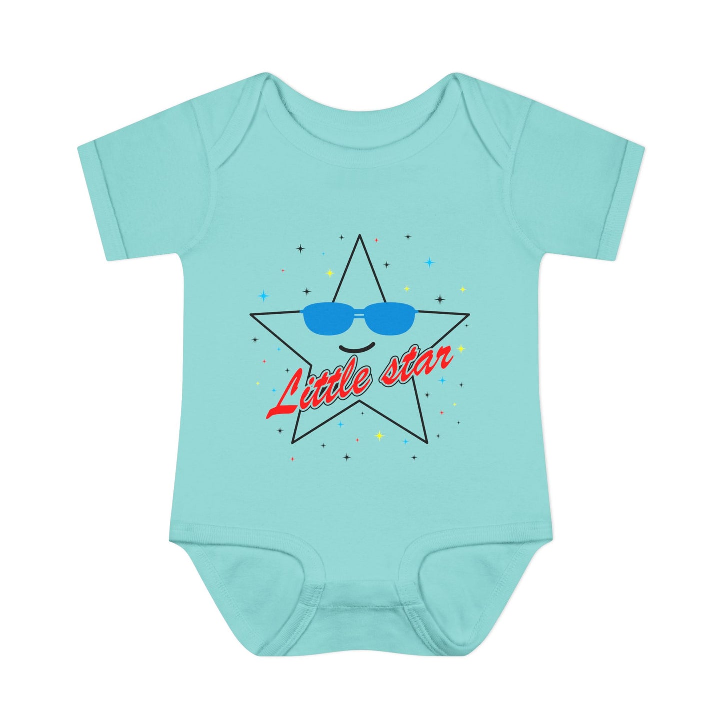Little Star Infant Baby Rib Bodysuit