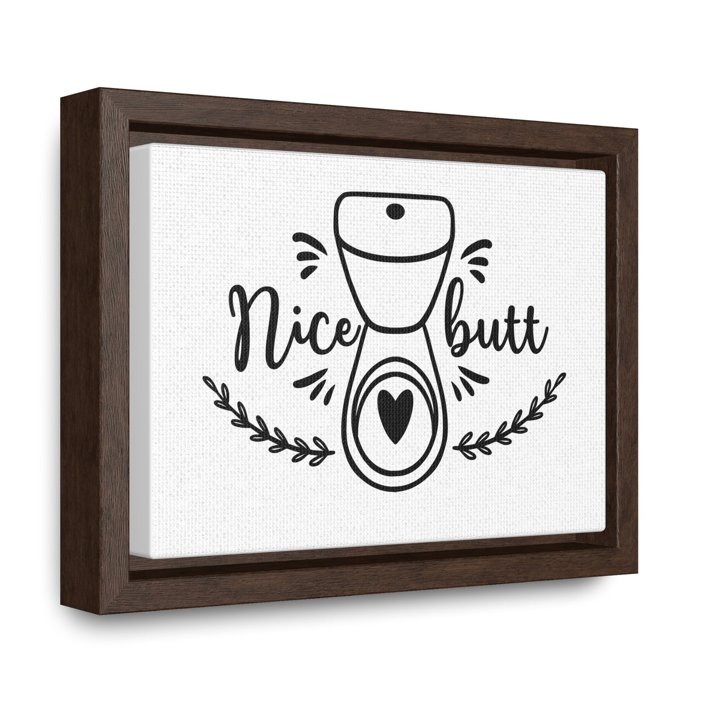 Nice Butt Canvas Wraps, Horizontal Frame