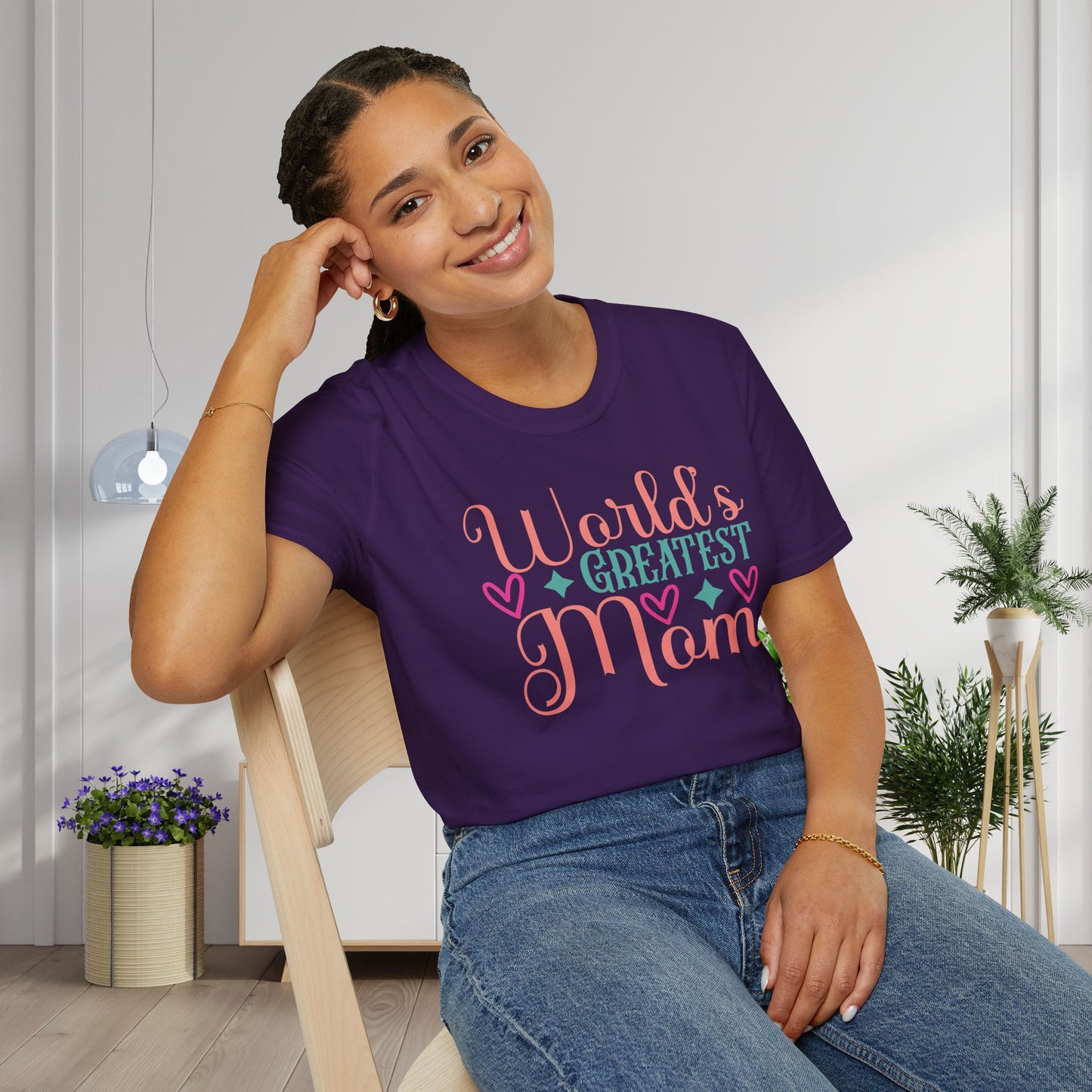 World's Greatest Mom Adult T-shirt