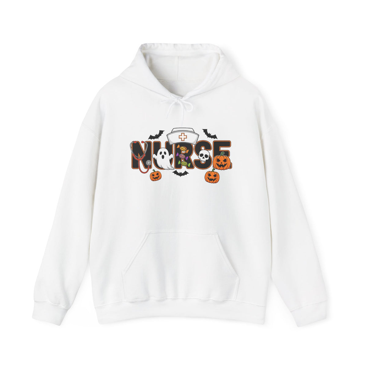 Fun Halloween Nurse Adult Heavy Blend™ Hoodie