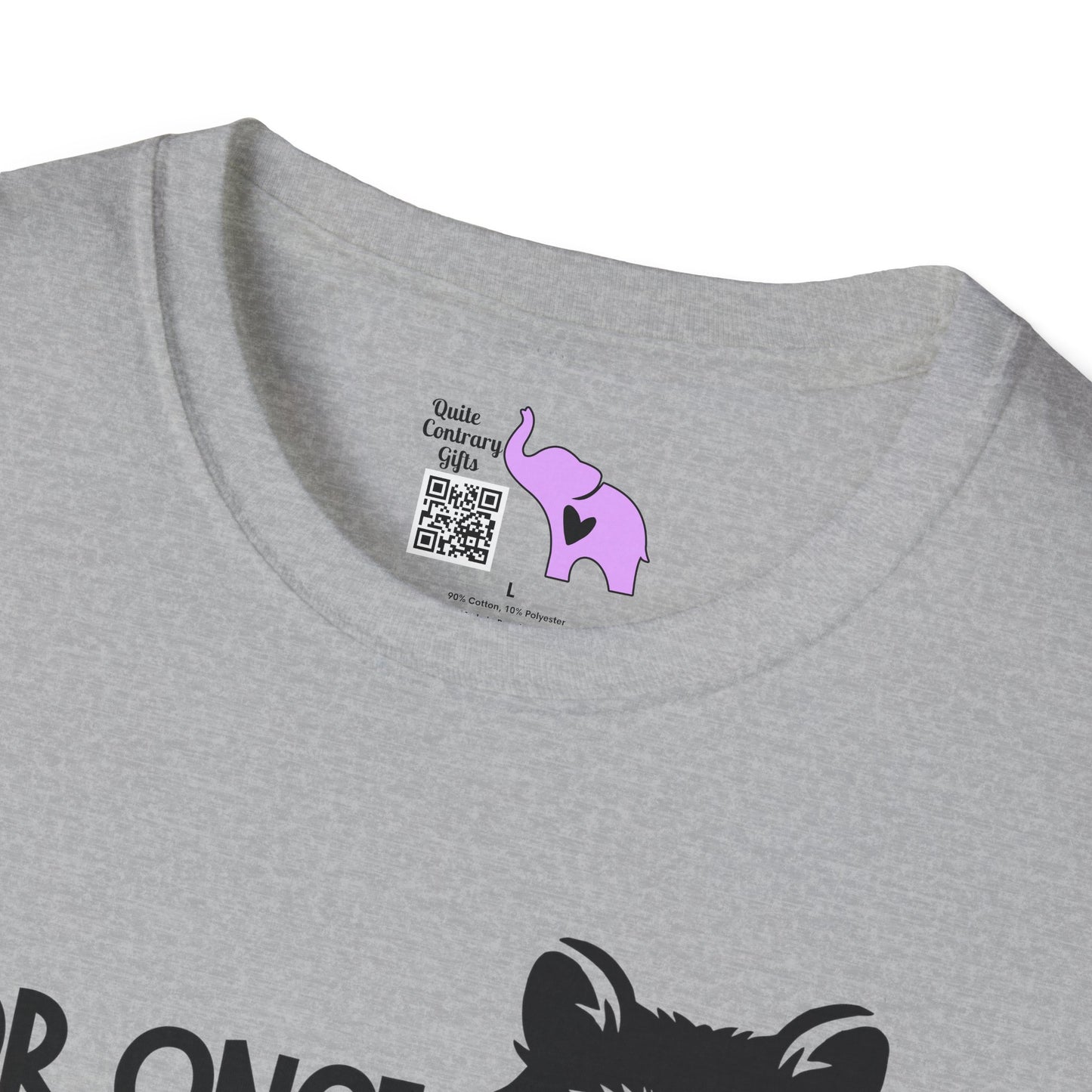 For Once I'd Like To Spiral Into Control Adult T-shirt