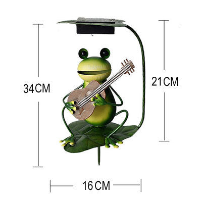 Frog Solar Outdoor Ground Lamp