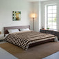 Midnight Ember Harlequin Comforter