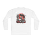 Halloween Graveyard w/Skull Adult Long Sleeve Tee