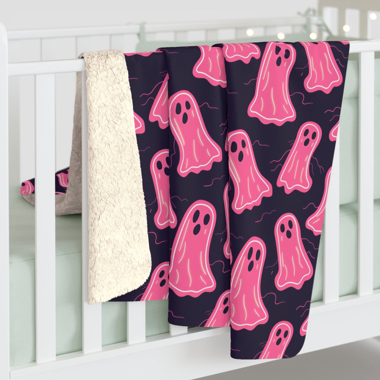 Boo Crew Sherpa Fleece Blanket