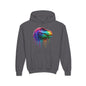 Colorful Dinosaur Youth Hoodie