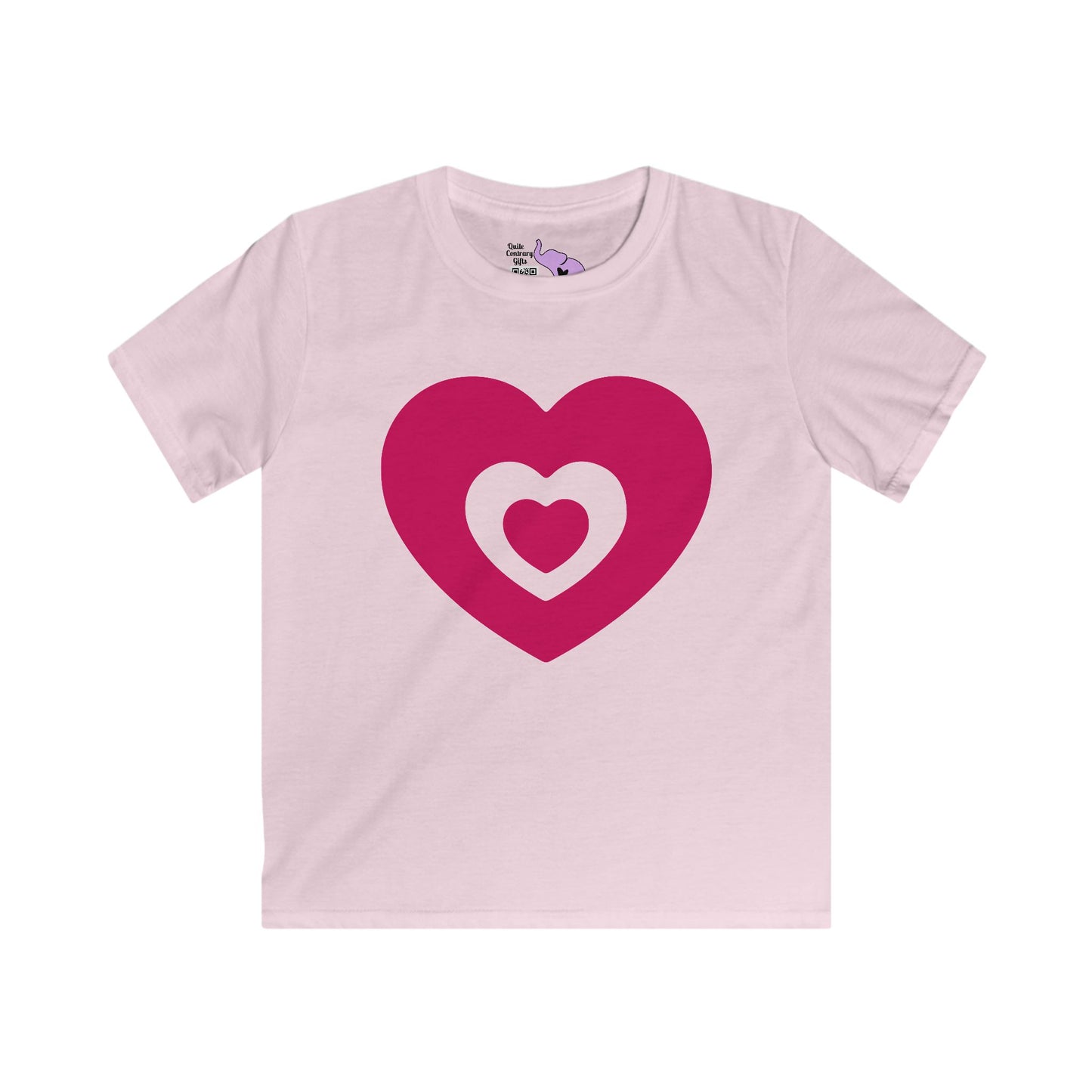 Heart 6 Youth Softstyle Tee