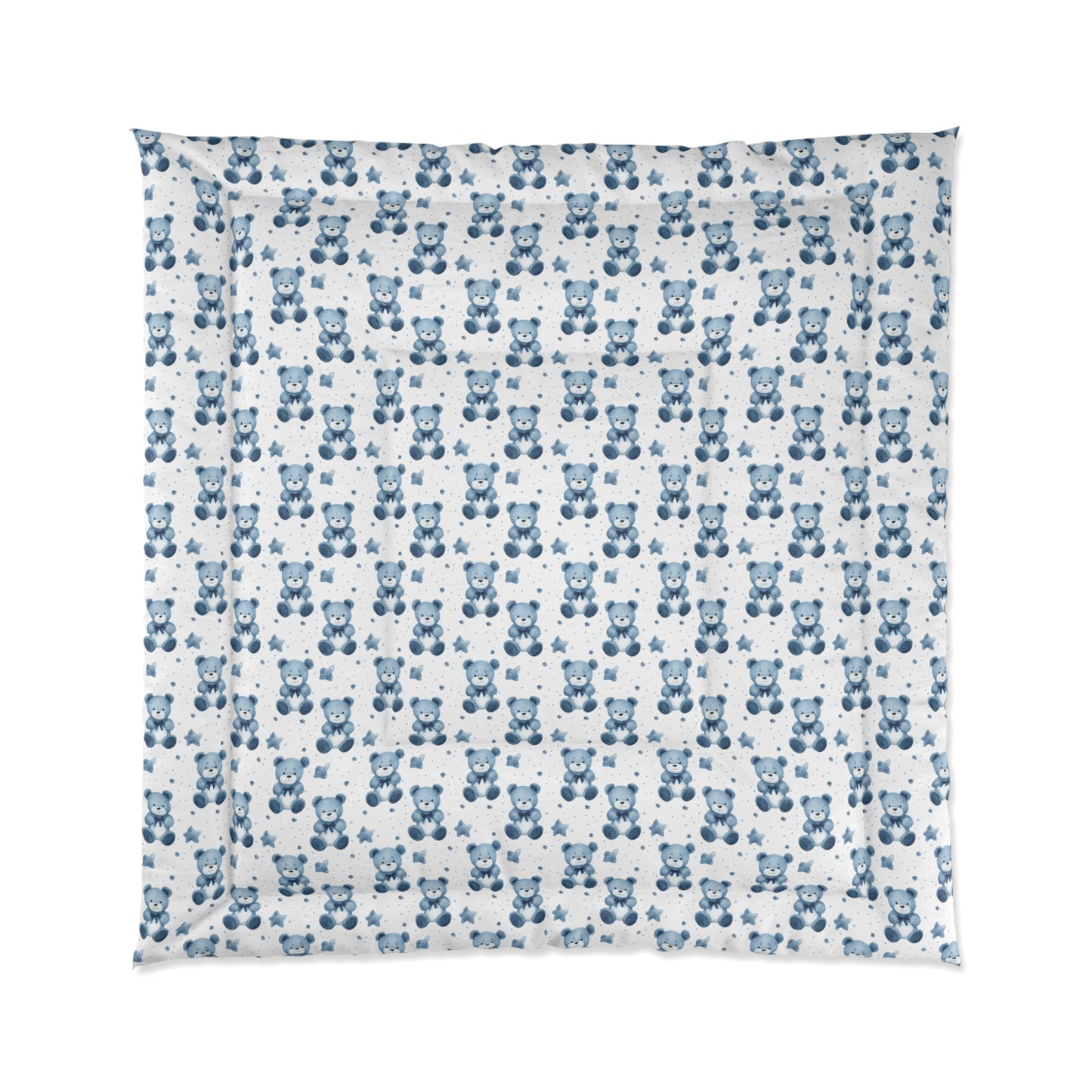 Blue Bear Hugs Comforter