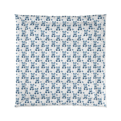 Blue Bear Hugs Comforter