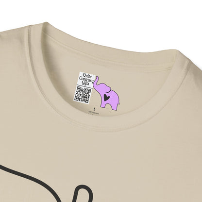 Teacher w/Apple Adult T-shirt