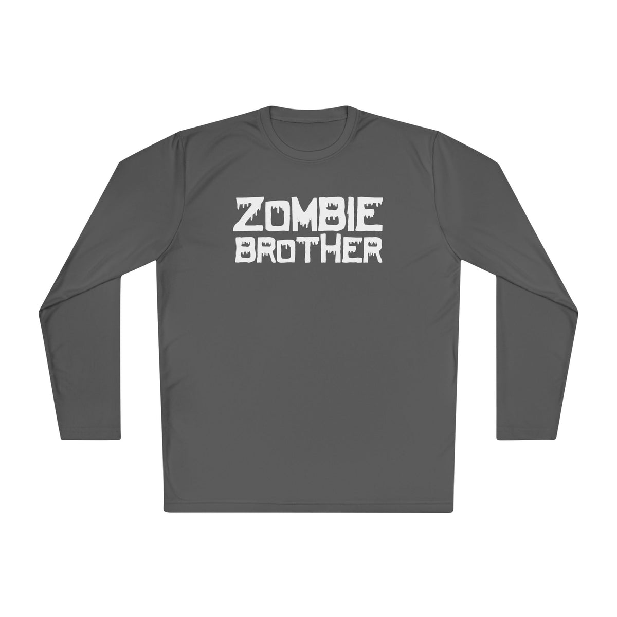 ""Zombie Brother Adult Long Sleeve Tee