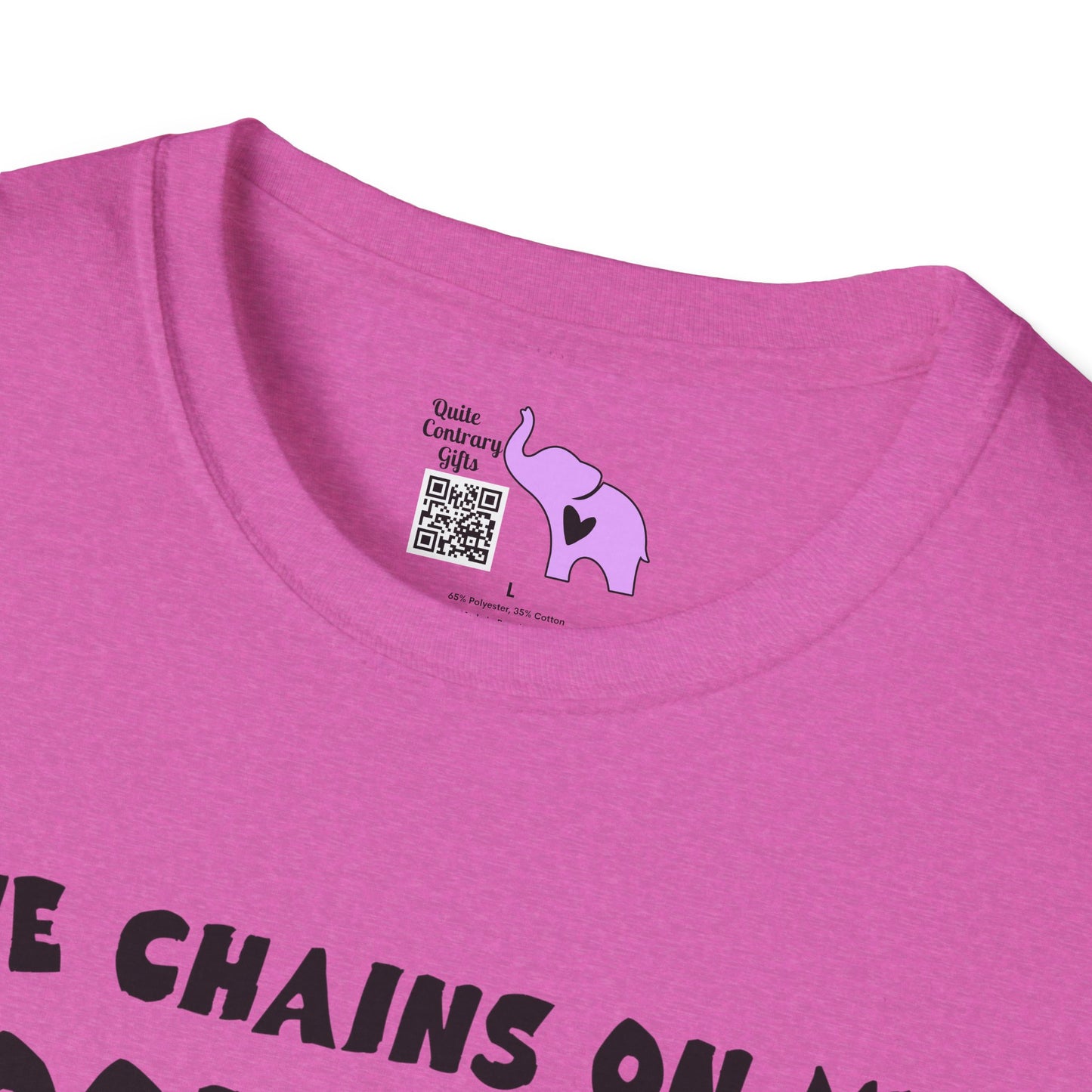 The Chains On My Mood Swing Just Snapped...Run Adult T-shirt