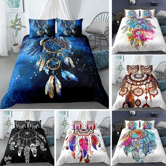 Vibrant Dreamcatcher Duvet 3Pc Bedding Set