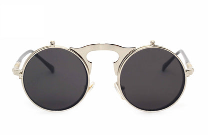 Retro Steampunk Flip Up Sunglasses