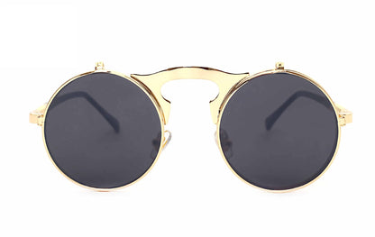 Retro Steampunk Flip Up Sunglasses