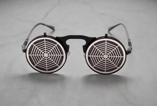 Retro Steampunk Flip Up Sunglasses