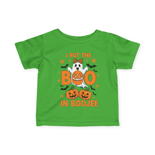 I Put the Boo in Boojee Infant Soft T-Shirt
