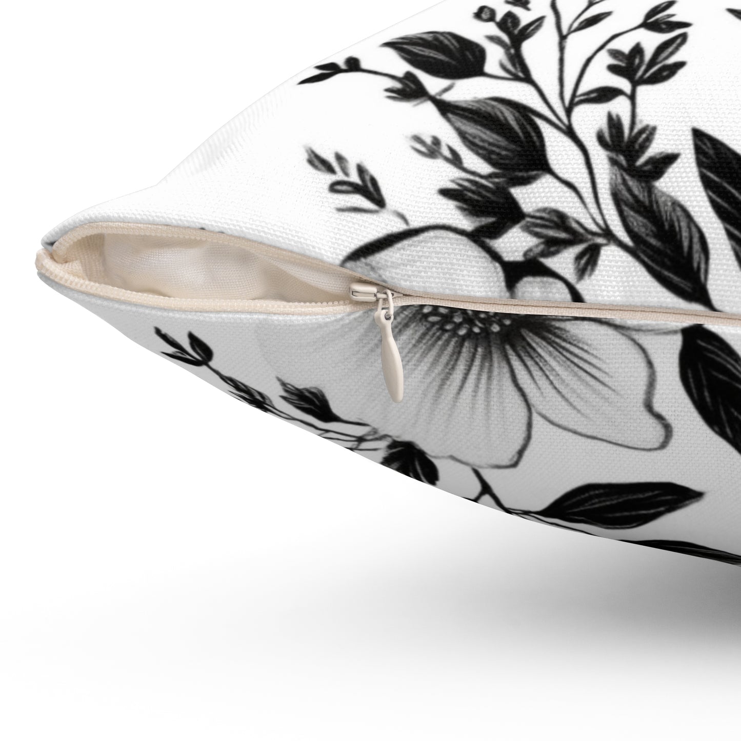 Garden Sketch Throw Pillow