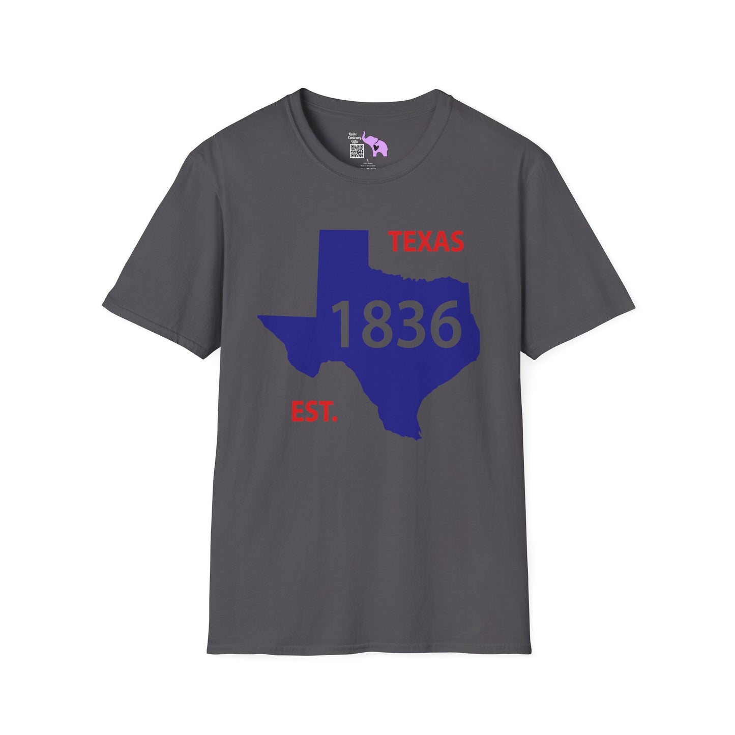 Texas Est. 1836 Adult T-shirt