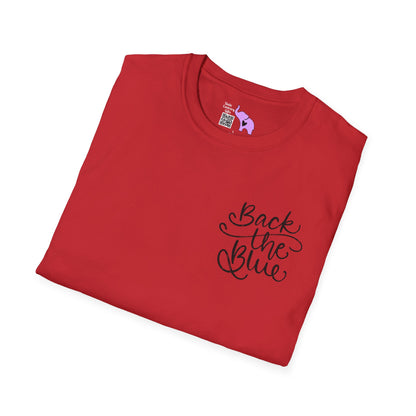 Back The Blue Adult T-shirt