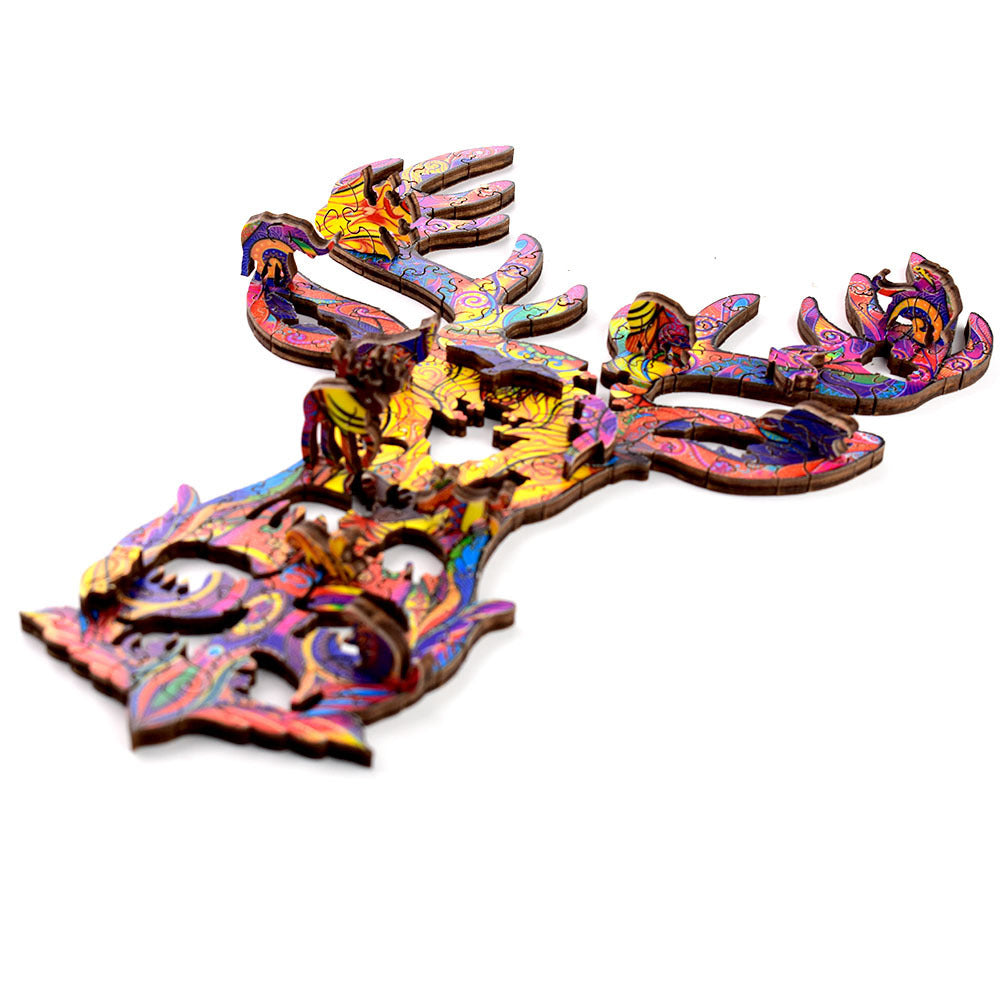 Deer Stag 3D Wooden Jigsaw Puzzle