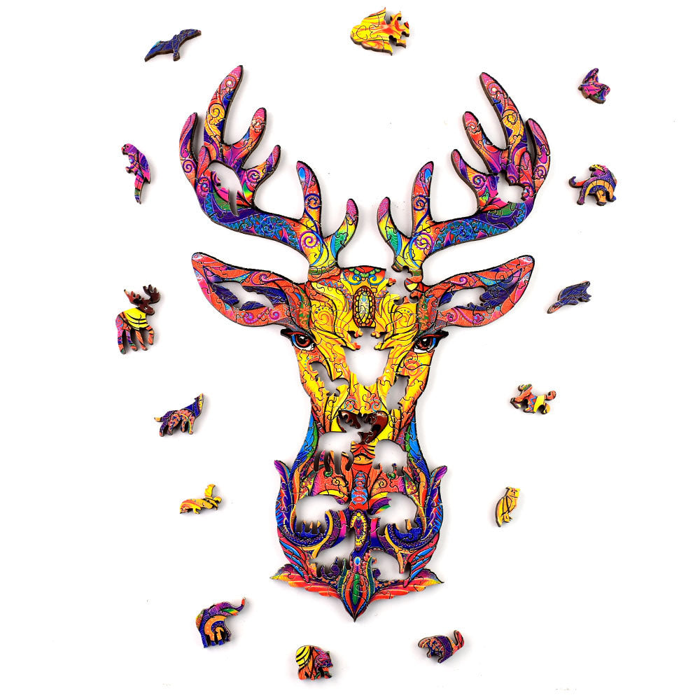 Deer Stag 3D Wooden Jigsaw Puzzle