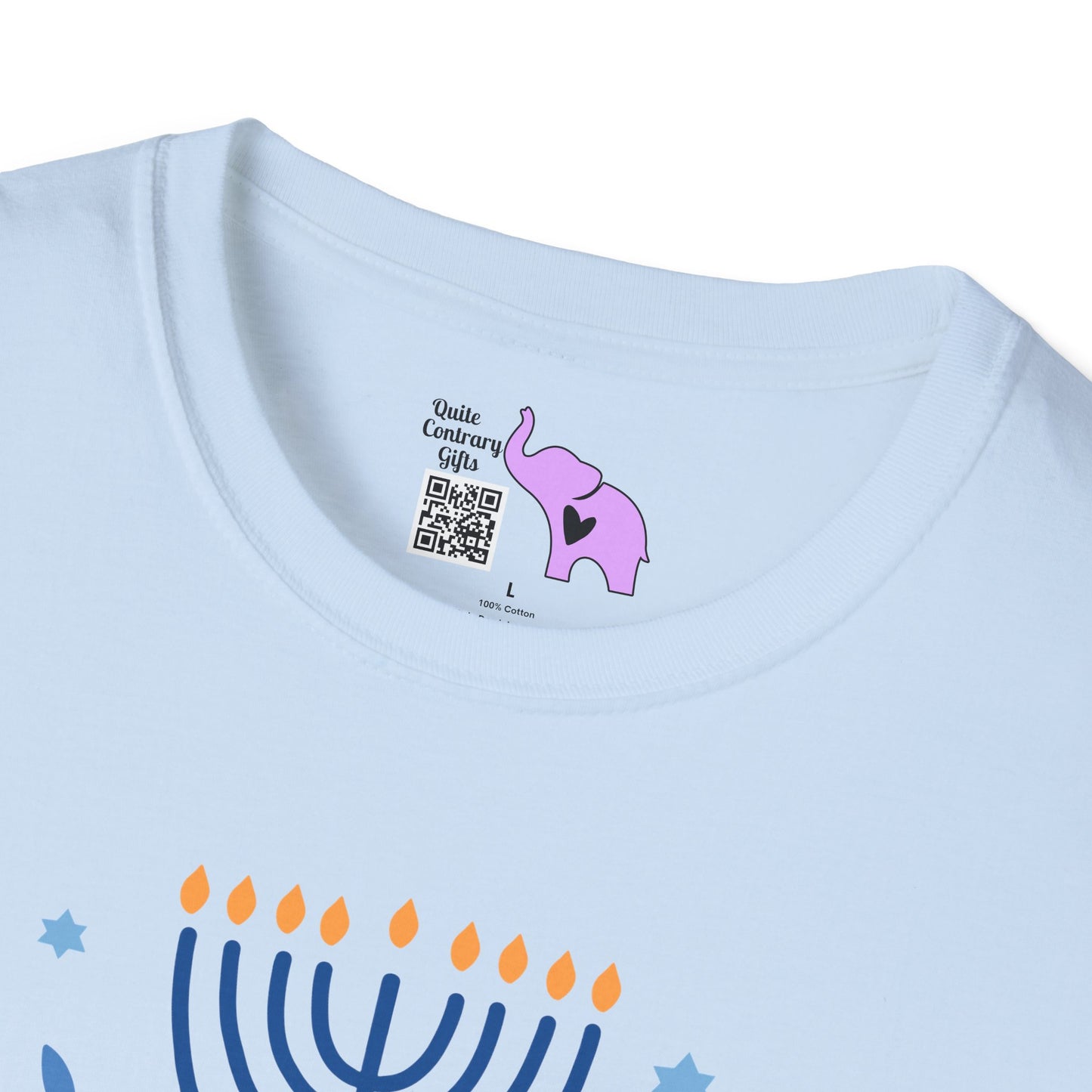 Hanukkah Wishing Peace & Light T-shirt