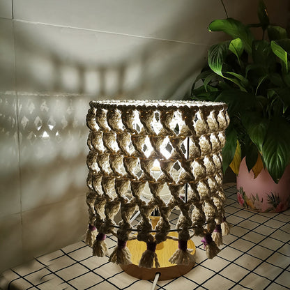 Nordic Style Hand-woven Table Lamp