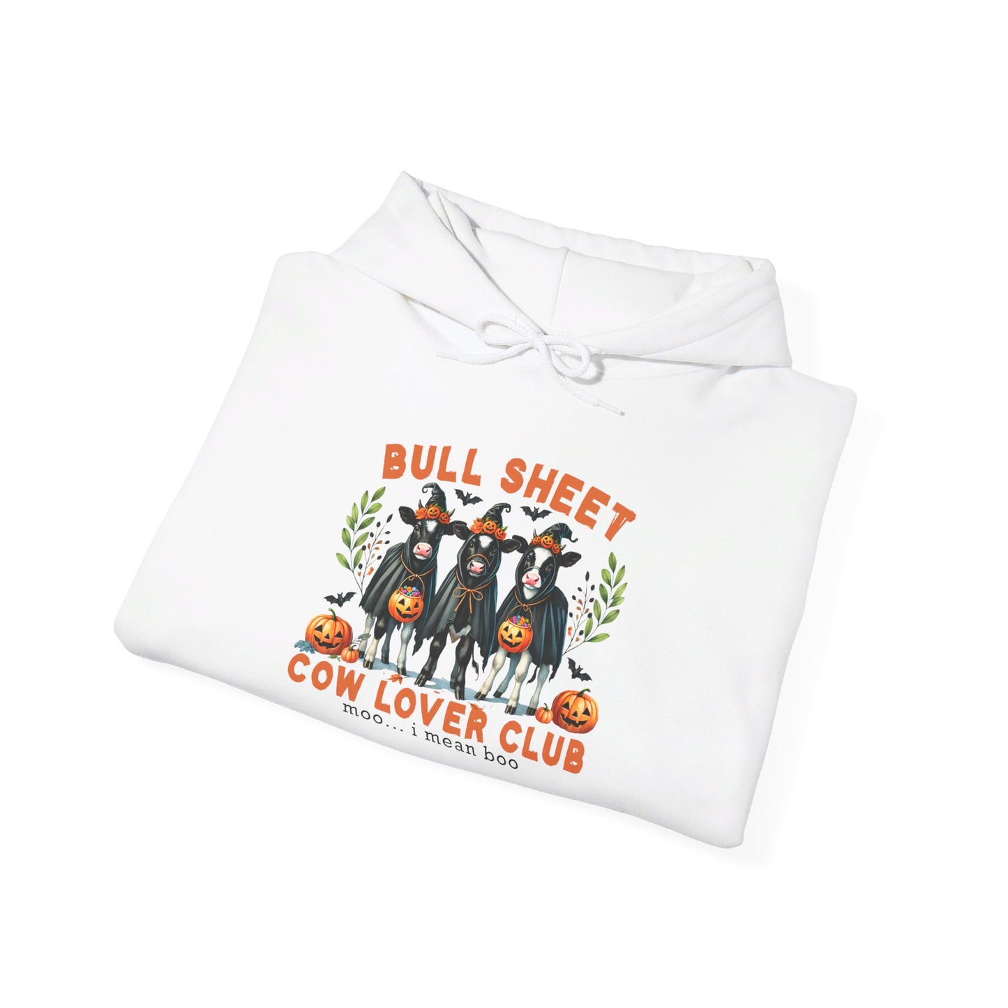 Bull Sheet Cow Lover Club Heavy Blend™ Hooded Sweatshirt