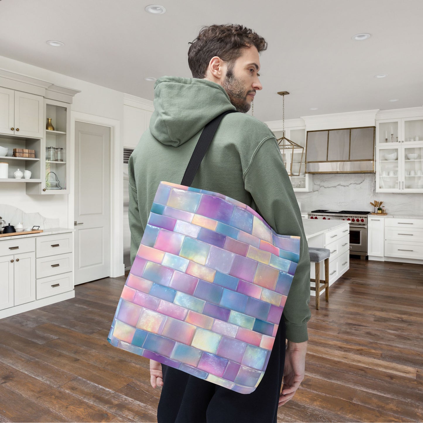 Cloudbound Panels Canvas Tote Bag