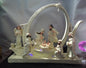 Modern-Style Nativity Resin LED Lit Base