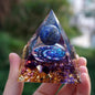 Geometric Power Resin Pyramid 6mm