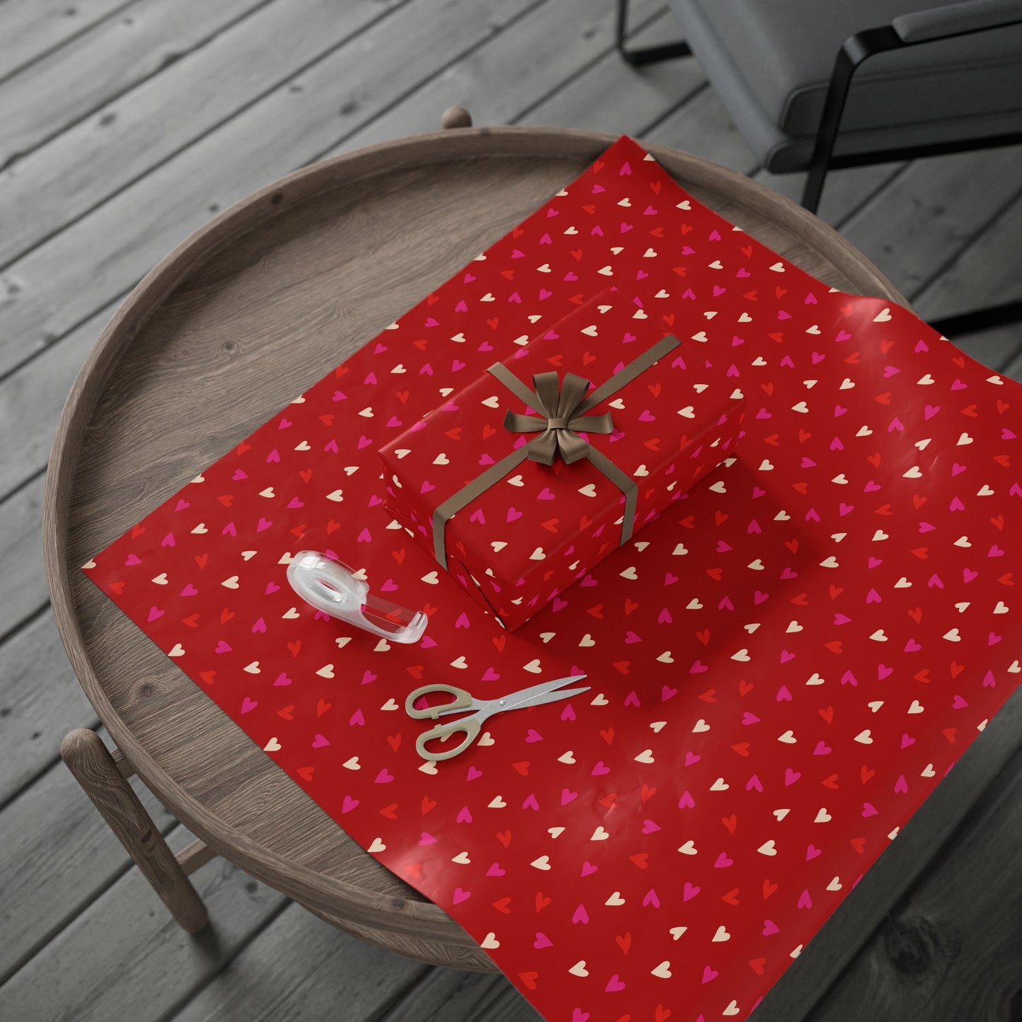 Cupid's Confetti Wrapping Paper