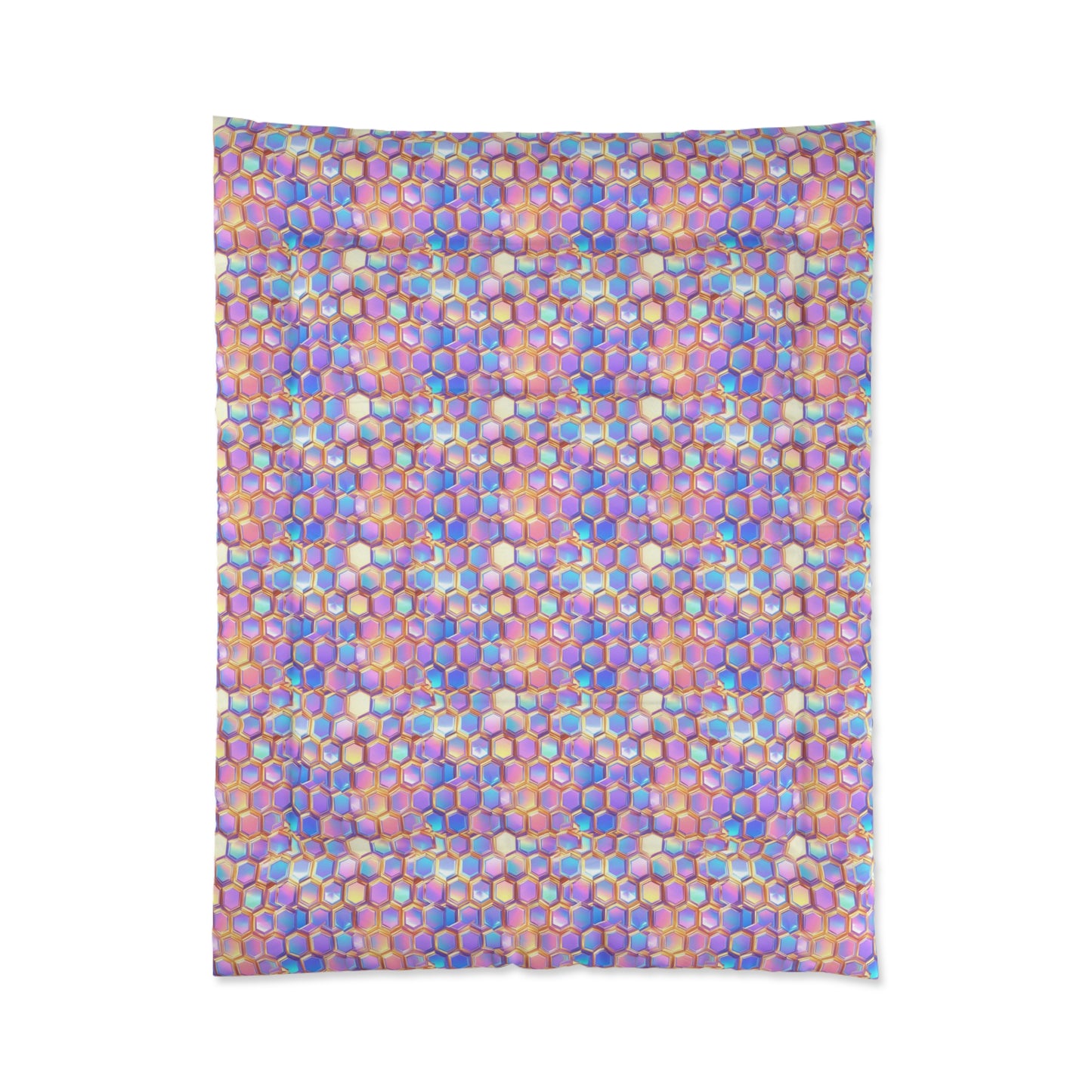 Aurora Hexagons Comforter