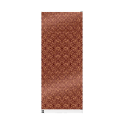 Golden Crimson Mandala Wrapping Paper