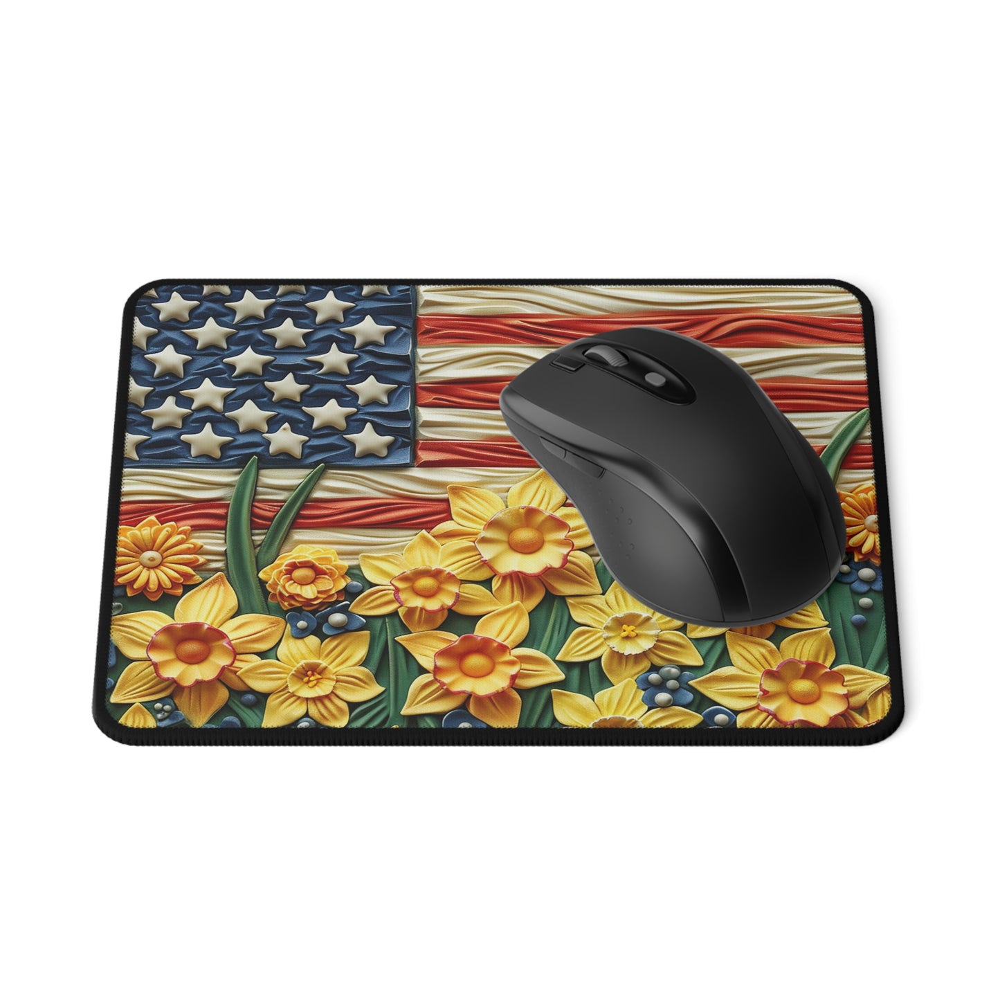 Freedom in Bloom Non-Slip Gaming Mouse Pad