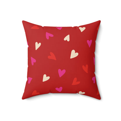 Cupid’s Confetti Throw Pillow