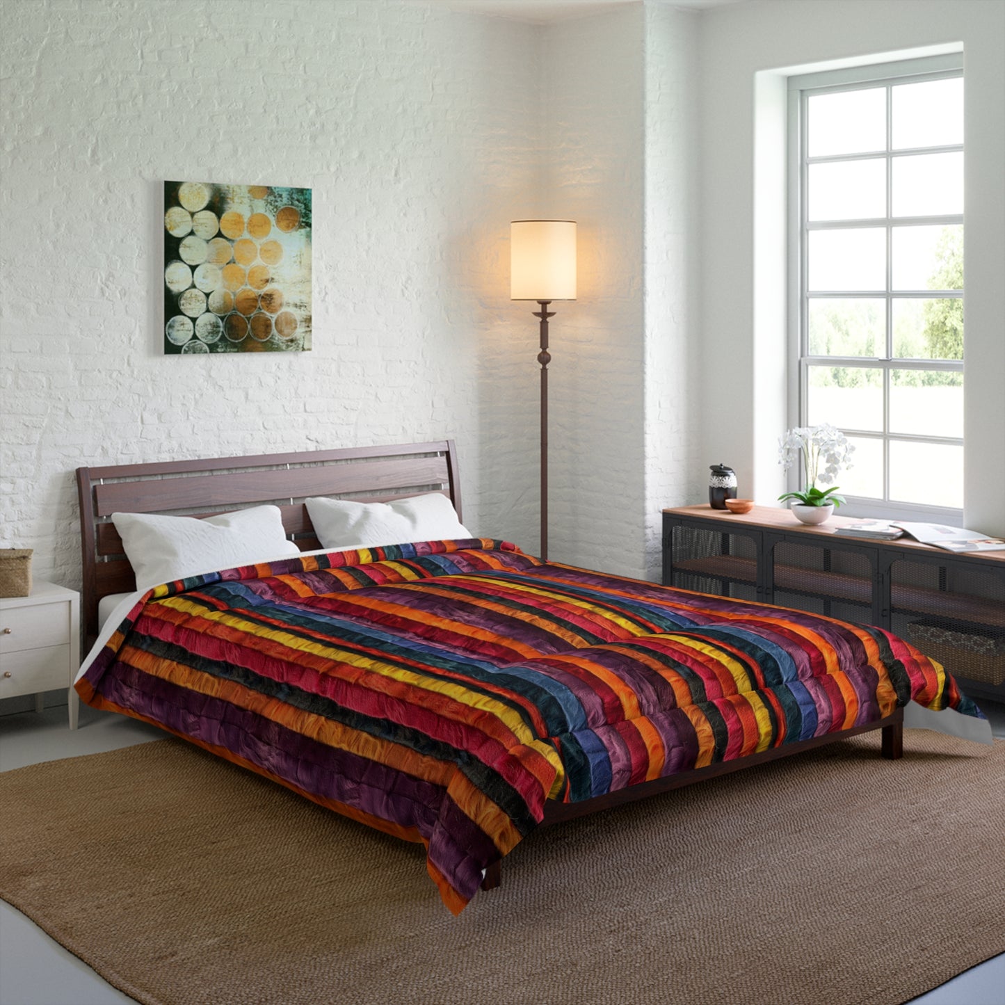 Vertical Vibes Comforter