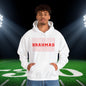 Brahmas (Stacked) Adult Heavy Blend™ Hooded Sweatshirt