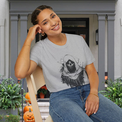 Creepy Ghost Adult T-shirt