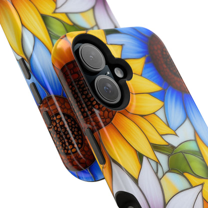 Colorful Sunflowers MagSafe® Compatible Tough Case for iPhone