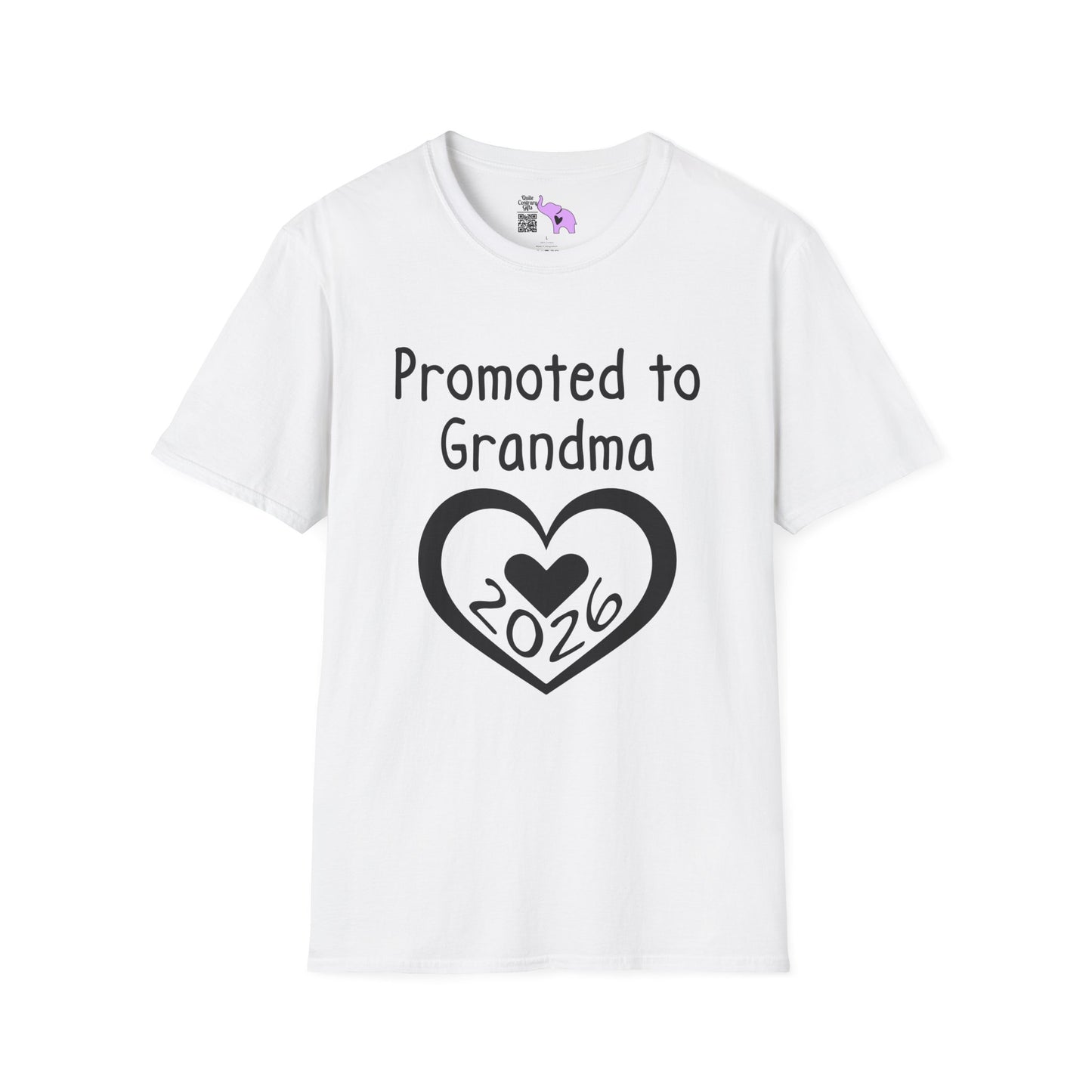Promoted To Grandma 2026 Adult T-shirt
