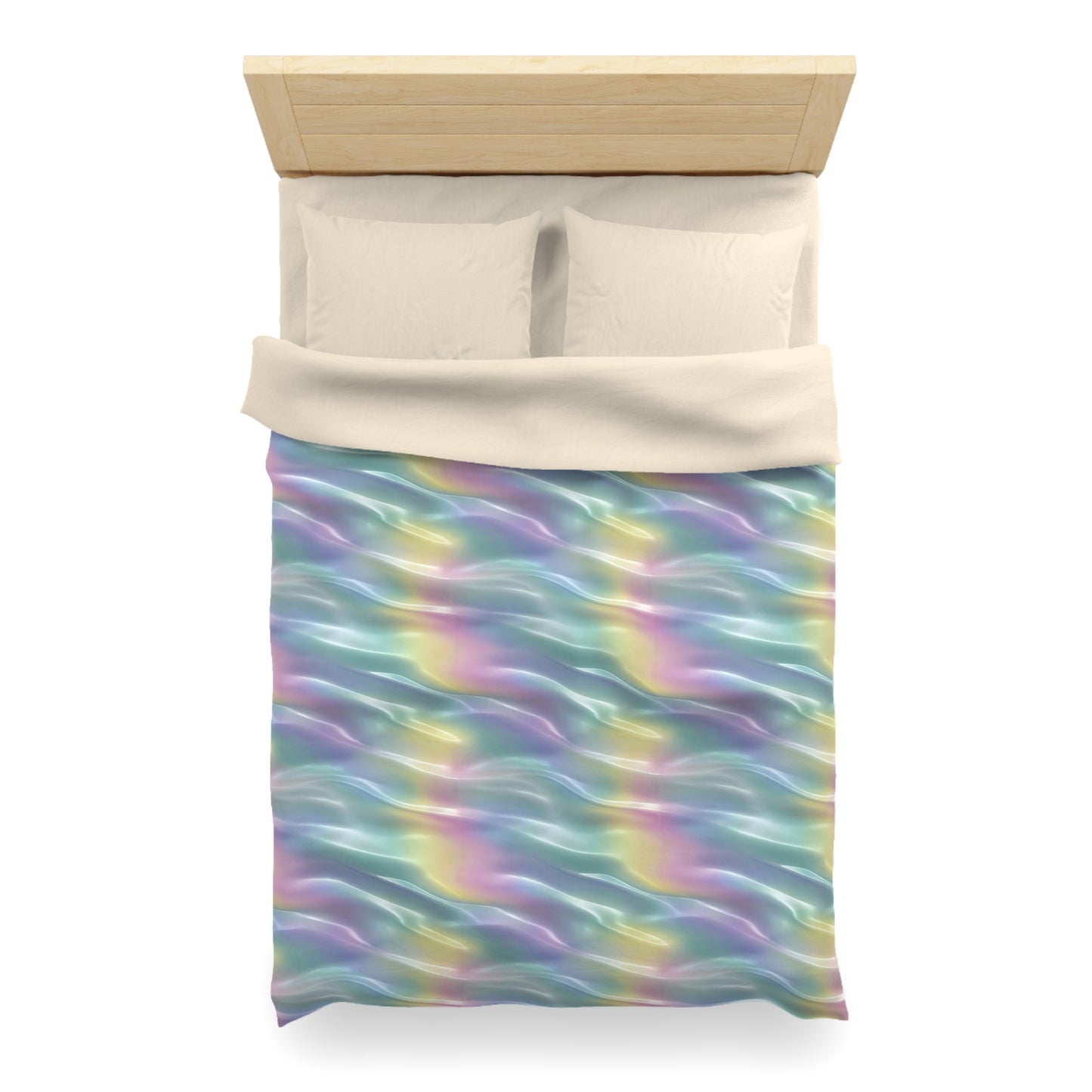 Pastel Mirage Microfiber Duvet Cover