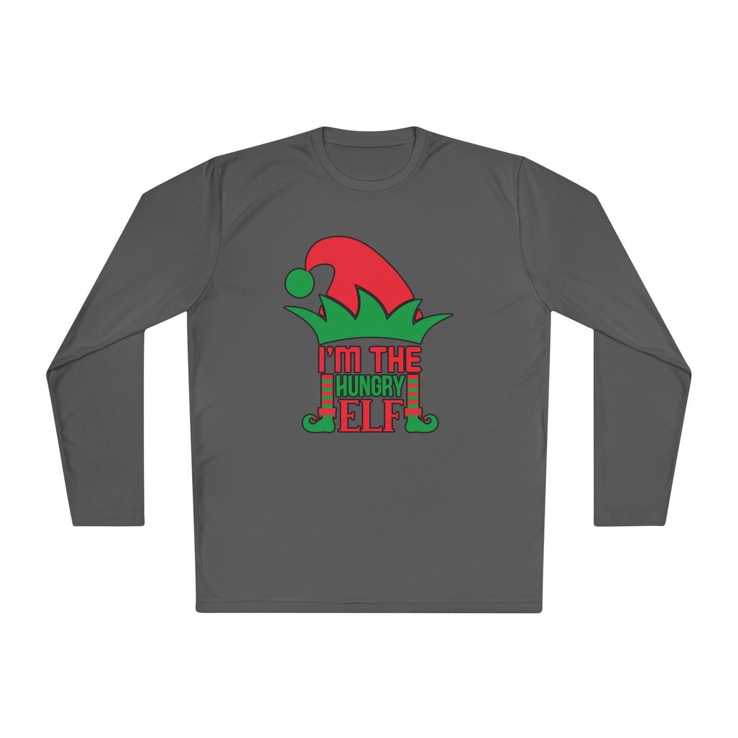I'm The Hungry Elf Adult Long Sleeve Tee