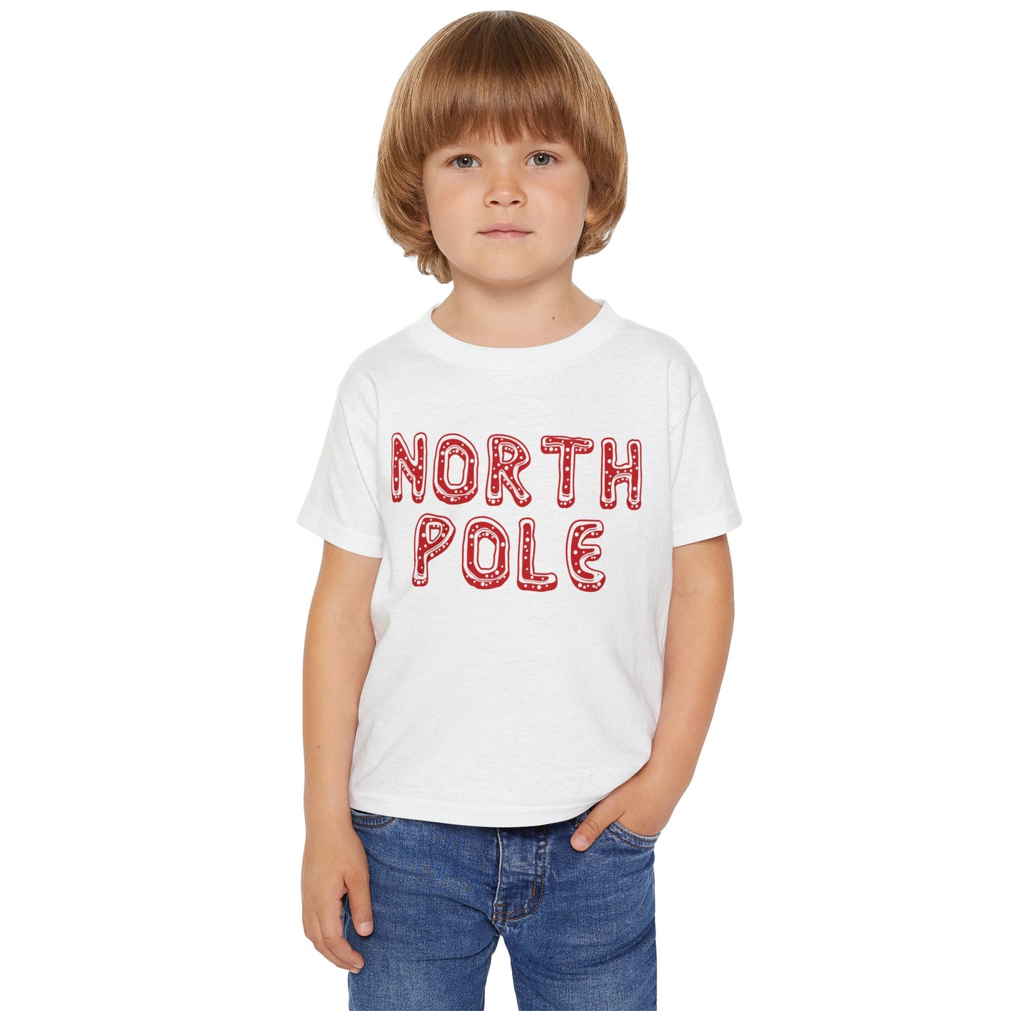 North Pole Heavy Cotton™ Toddler T-shirt