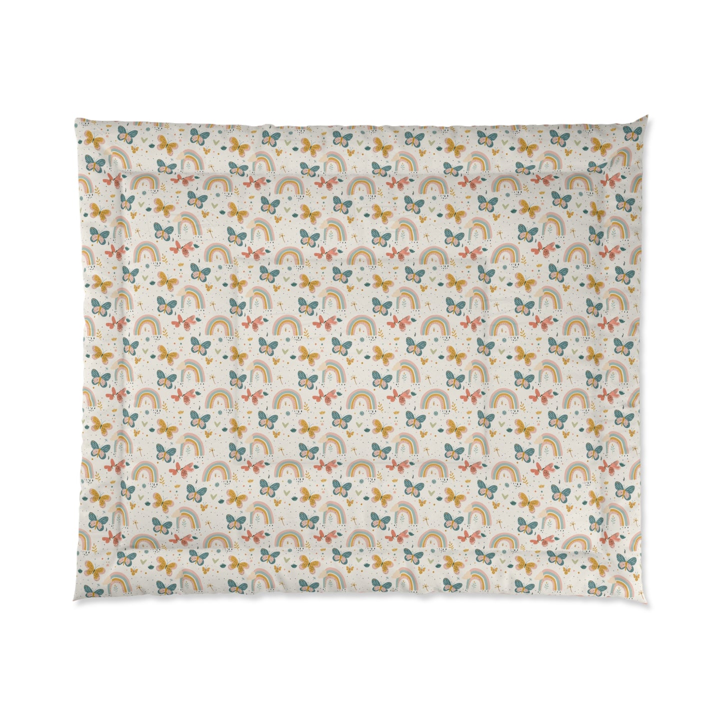 Whispering Wings & Rainbows Comforter