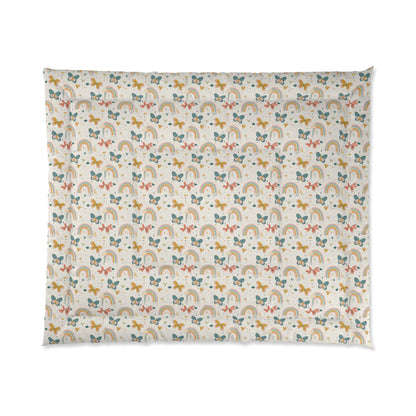 Whispering Wings & Rainbows Comforter