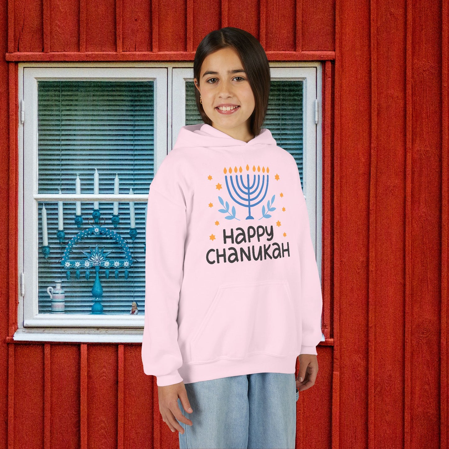 Happy Chanukah Youth Hoodie